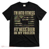 Hunting I'm Into Fitness Fit'ness Deer In My Freezer T-Shirt thumb 0