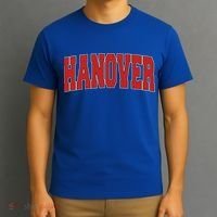 Hanover In Indiana Varsity Style Usa Vintage Sports Gift T-Shirt thumb 3