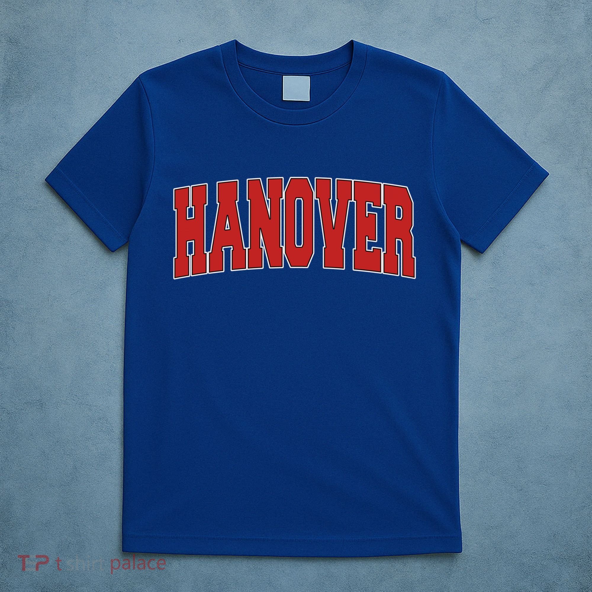 Hanover In Indiana Varsity Style Usa Vintage Sports Gift T-Shirt