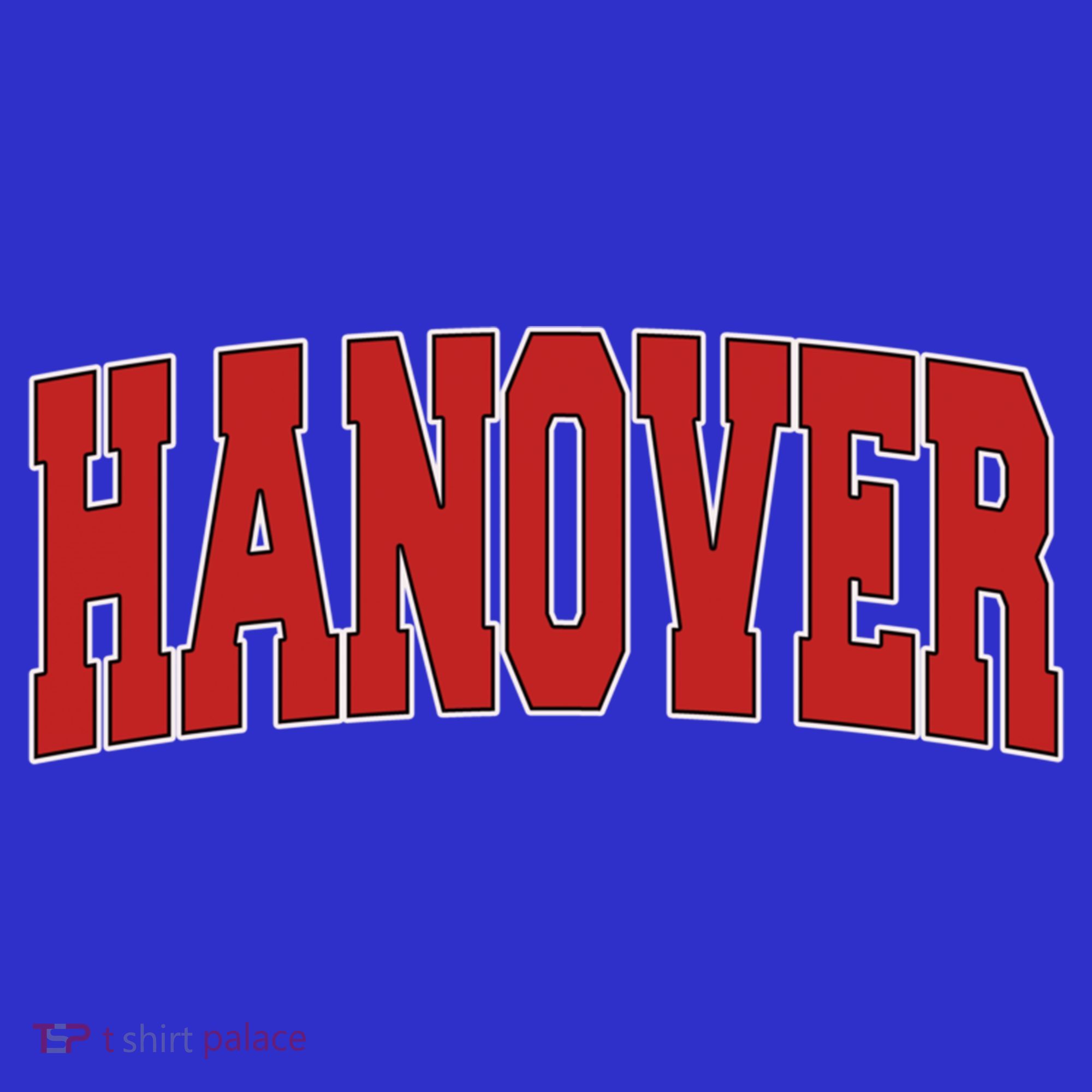 Hanover In Indiana Varsity Style Usa Vintage Sports Gift T-Shirt