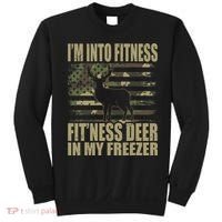 Hunting I'm Into Fitness Fit'ness Deer In My Freezer Sweatshirt thumb 0