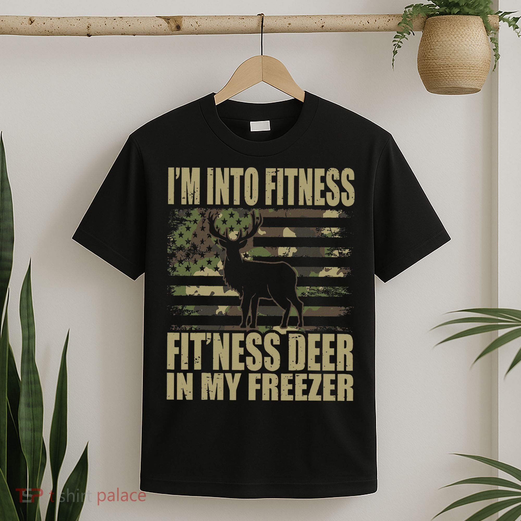 Hunting I'm Into Fitness Fit'ness Deer In My Freezer T-Shirt