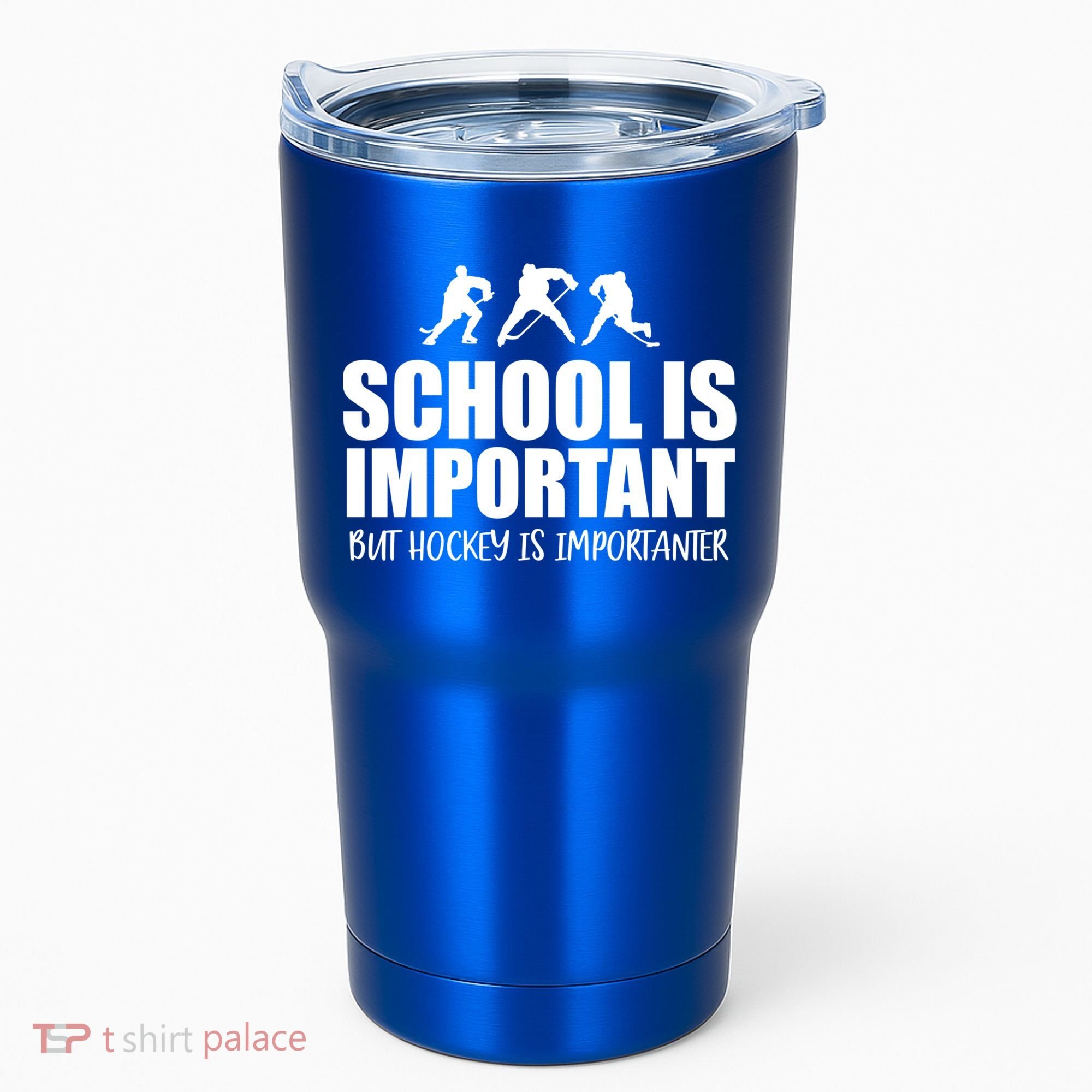 Hockey Is Importanter Funny Hockey Cute Gift Tumbler