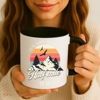 Hiking ItS Just Another Half Mile Or So Funny Hiker Great Gift Coffee Mug thumb 3