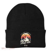 Hiking ItS Just Another Half Mile Or So Funny Hiker Great Gift Beanie thumb 0