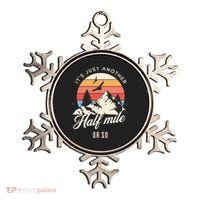Hiking ItS Just Another Half Mile Or So Funny Hiker Great Gift Ornament thumb 0