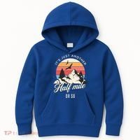 Hiking ItS Just Another Half Mile Or So Funny Hiker Great Gift Kids Hoodie thumb 0