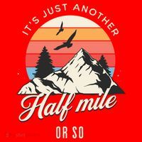 Hiking ItS Just Another Half Mile Or So Funny Hiker Great Gift Santa Hat thumb 1