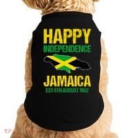 Happy Independence Jamaica Est 6th August 1962 Jamaican Doggie Tank thumb 0