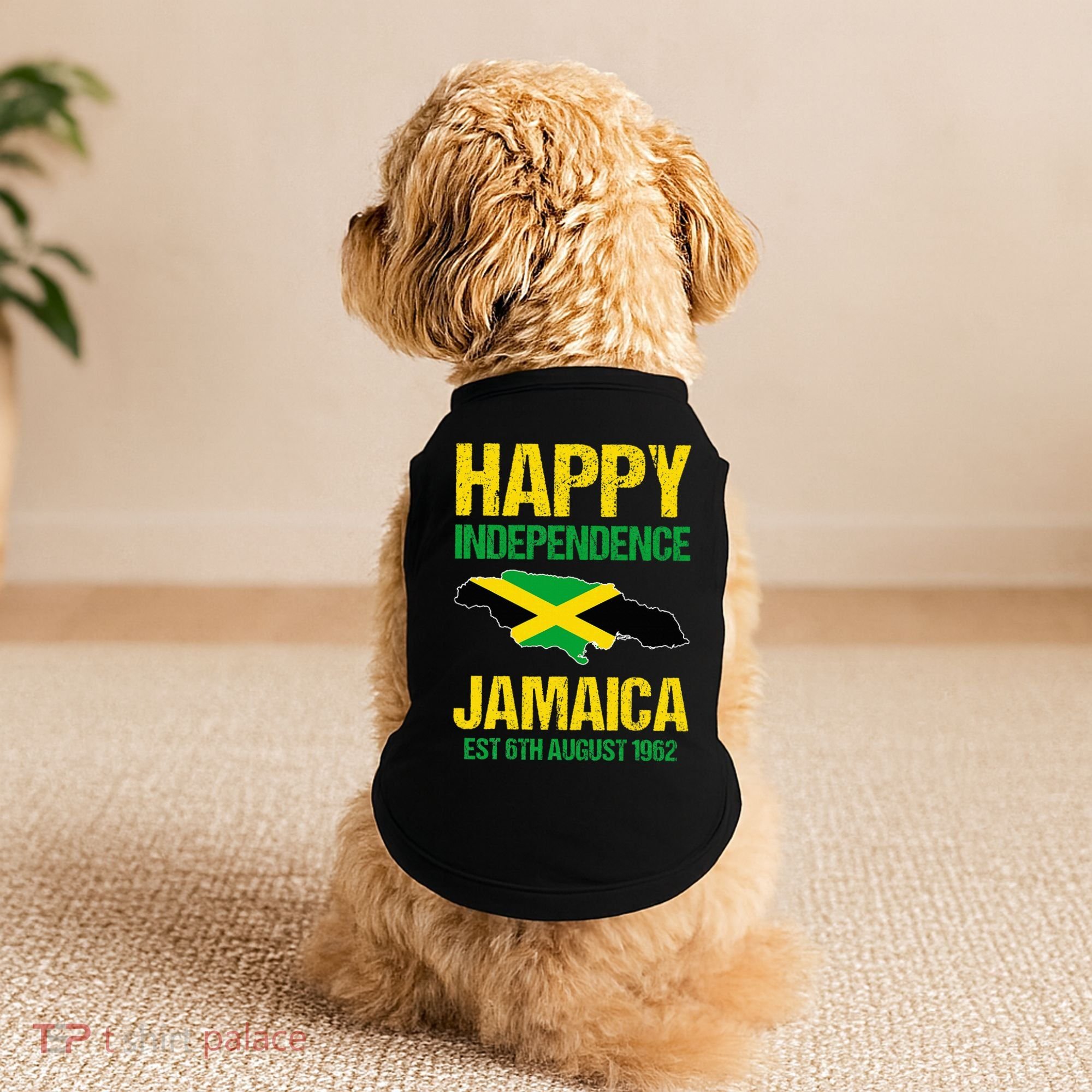 Happy Independence Jamaica Est 6th August 1962 Jamaican Doggie Tank