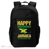 Happy Independence Jamaica Est 6th August 1962 Jamaican Backpack thumb 0