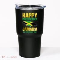 Happy Independence Jamaica Est 6th August 1962 Jamaican Tumbler thumb 0