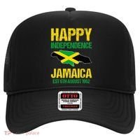 Happy Independence Jamaica Est 6th August 1962 Jamaican Hat thumb 0