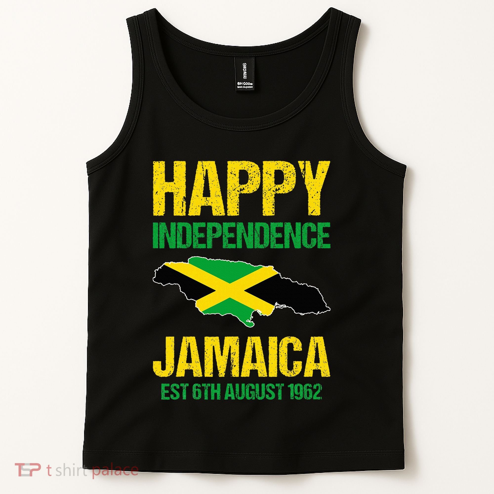 Happy Independence Jamaica Est 6th August 1962 Jamaican Tank Top