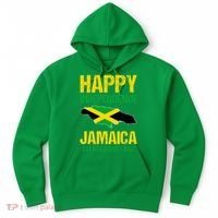 Happy Independence Jamaica Est 6th August 1962 Jamaican Hoodie thumb 0