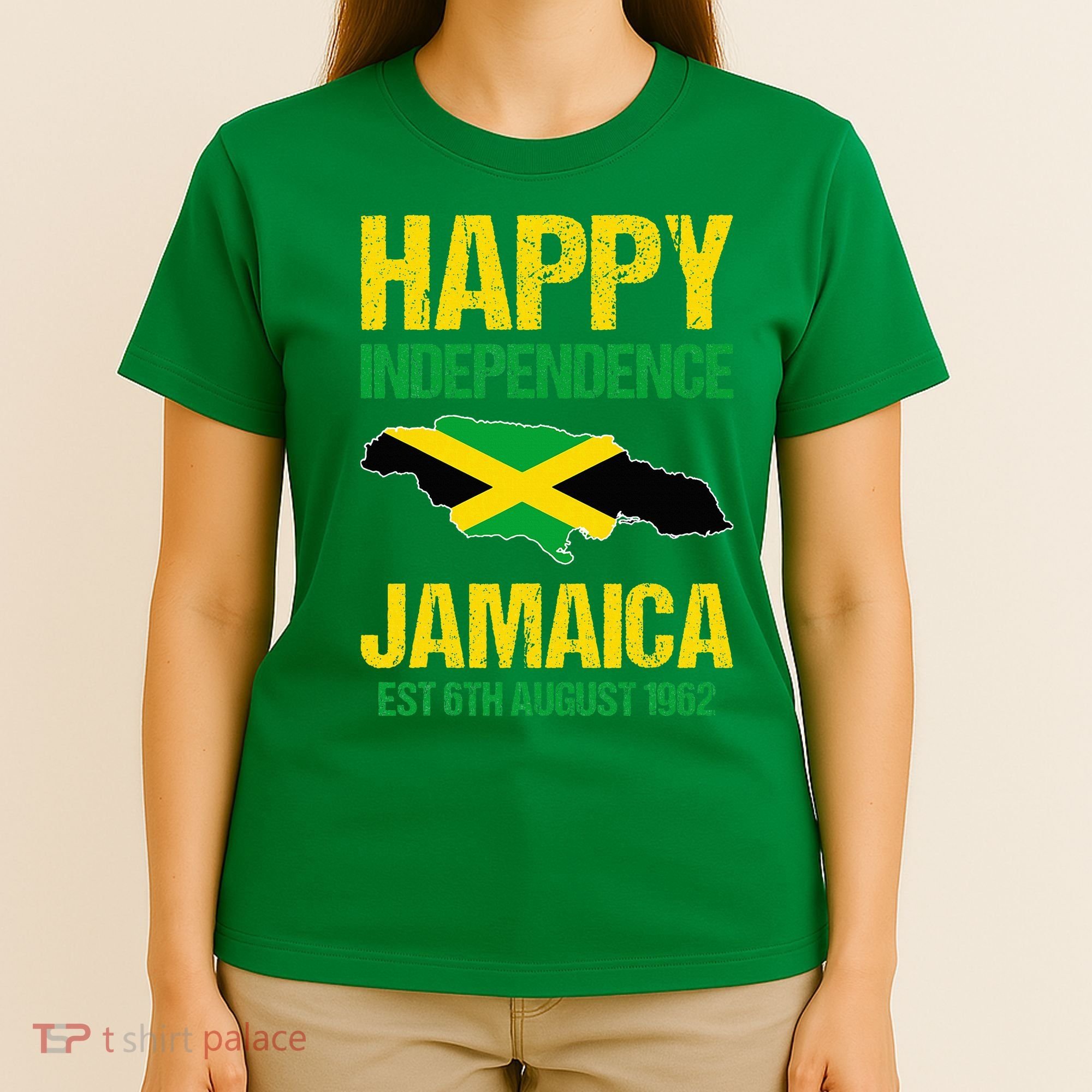 Happy Independence Jamaica Est 6th August 1962 Jamaican T-Shirt