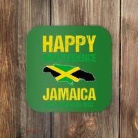 Happy Independence Jamaica Est 6th August 1962 Jamaican Coaster thumb 0