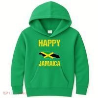 Happy Independence Jamaica Est 6th August 1962 Jamaican Kids Hoodie thumb 0