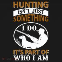 Hunting Isn't Just Something I Do It's Part Pf Who I Am Women's Hoodie thumb 2