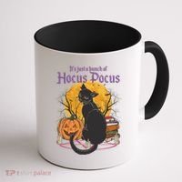 Halloween It's Just A Bunch Of Hocus Pocus Coffee Mug thumb 1