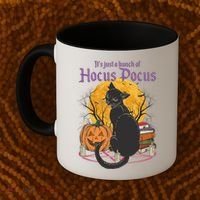 Halloween It's Just A Bunch Of Hocus Pocus Coffee Mug thumb 2
