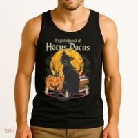 Halloween It's Just A Bunch Of Hocus Pocus Tank Top thumb 3