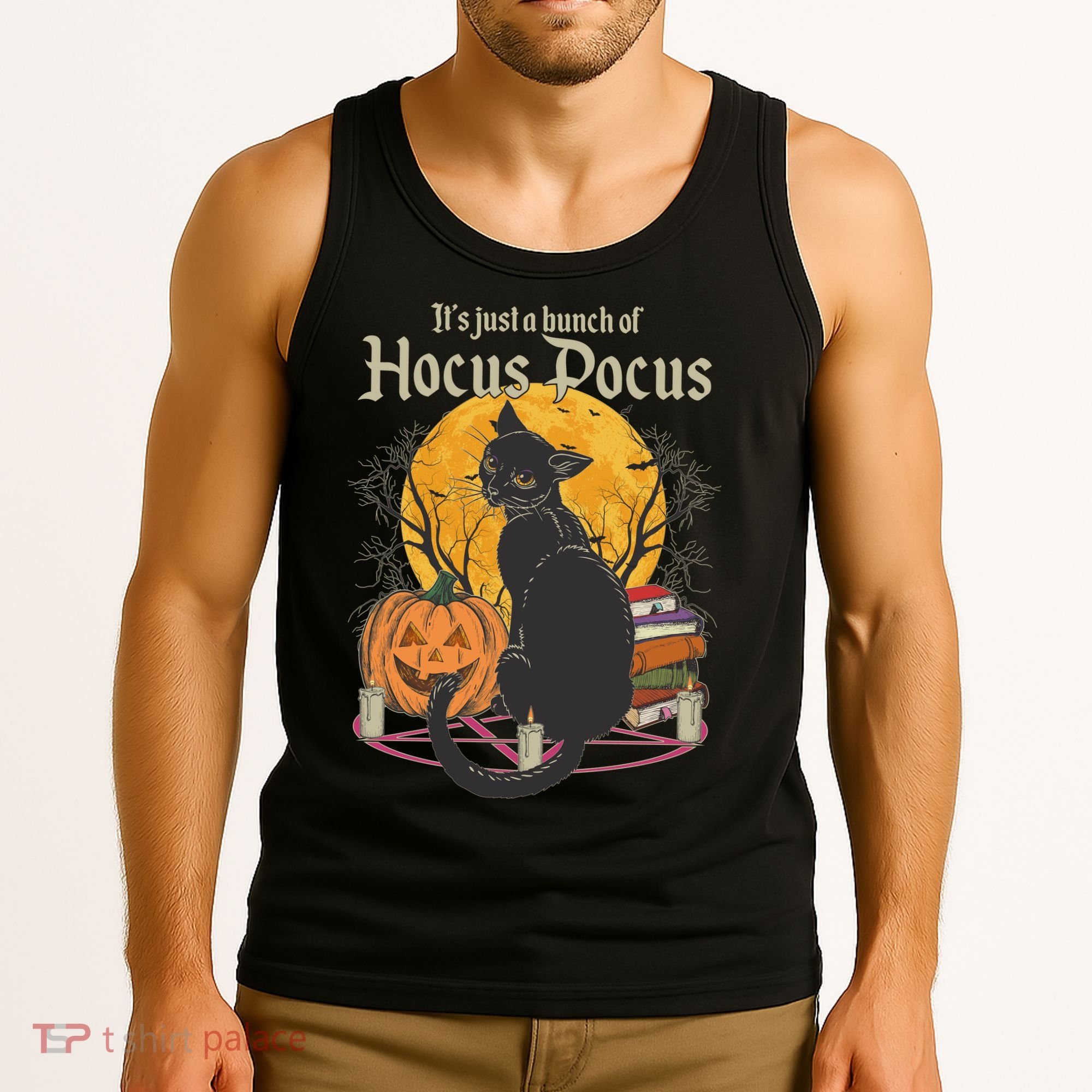 Halloween It's Just A Bunch Of Hocus Pocus Tank Top