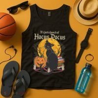 Halloween It's Just A Bunch Of Hocus Pocus Tank Top thumb 4