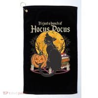 Halloween It's Just A Bunch Of Hocus Pocus Golf Towel thumb 0