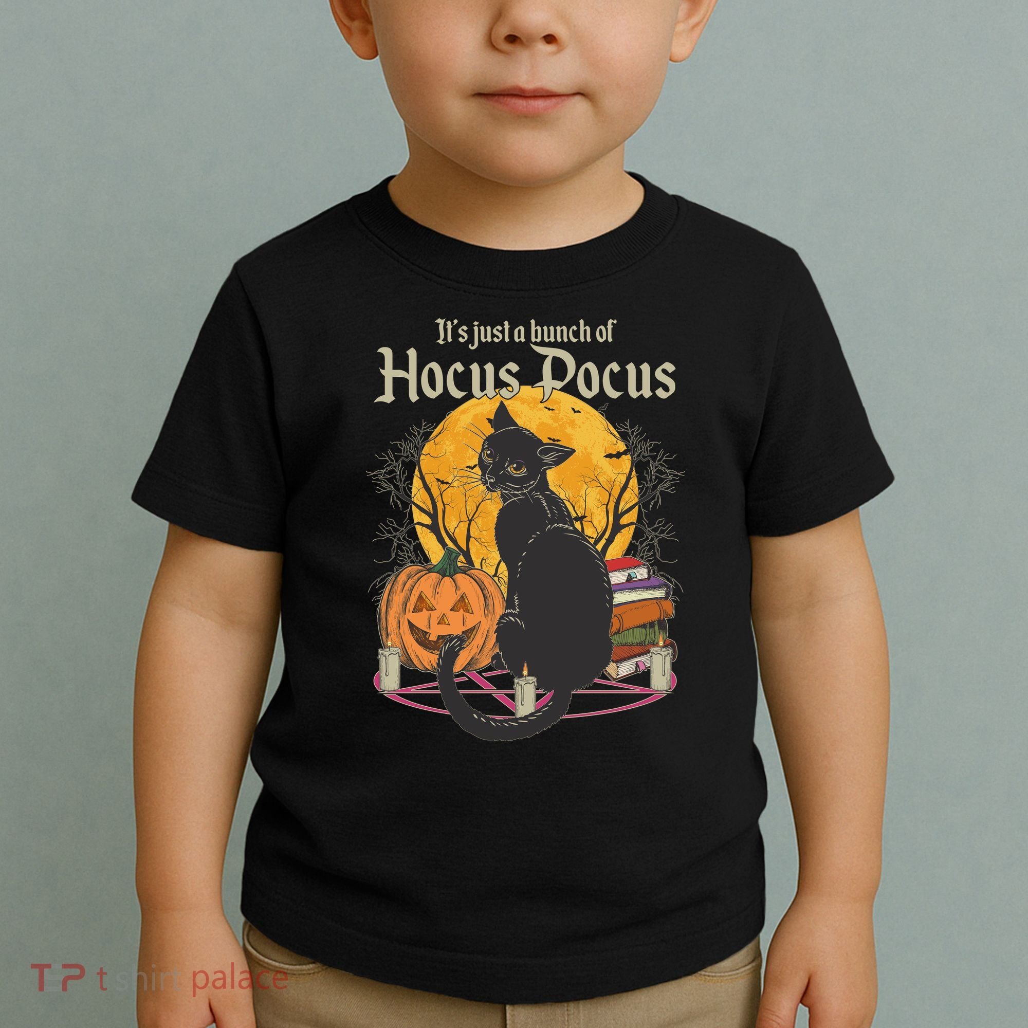Halloween It's Just A Bunch Of Hocus Pocus Toddler T-Shirt