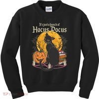 Halloween It's Just A Bunch Of Hocus Pocus Kids Sweatshirt thumb 0
