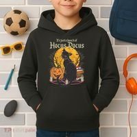 Halloween It's Just A Bunch Of Hocus Pocus Kids Hoodie thumb 2