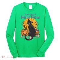 Halloween It's Just A Bunch Of Hocus Pocus Long Sleeve Shirt thumb 0