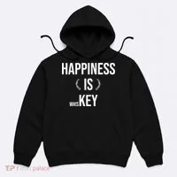 Happiness Is Key (Whiskey) Hoodie thumb 0