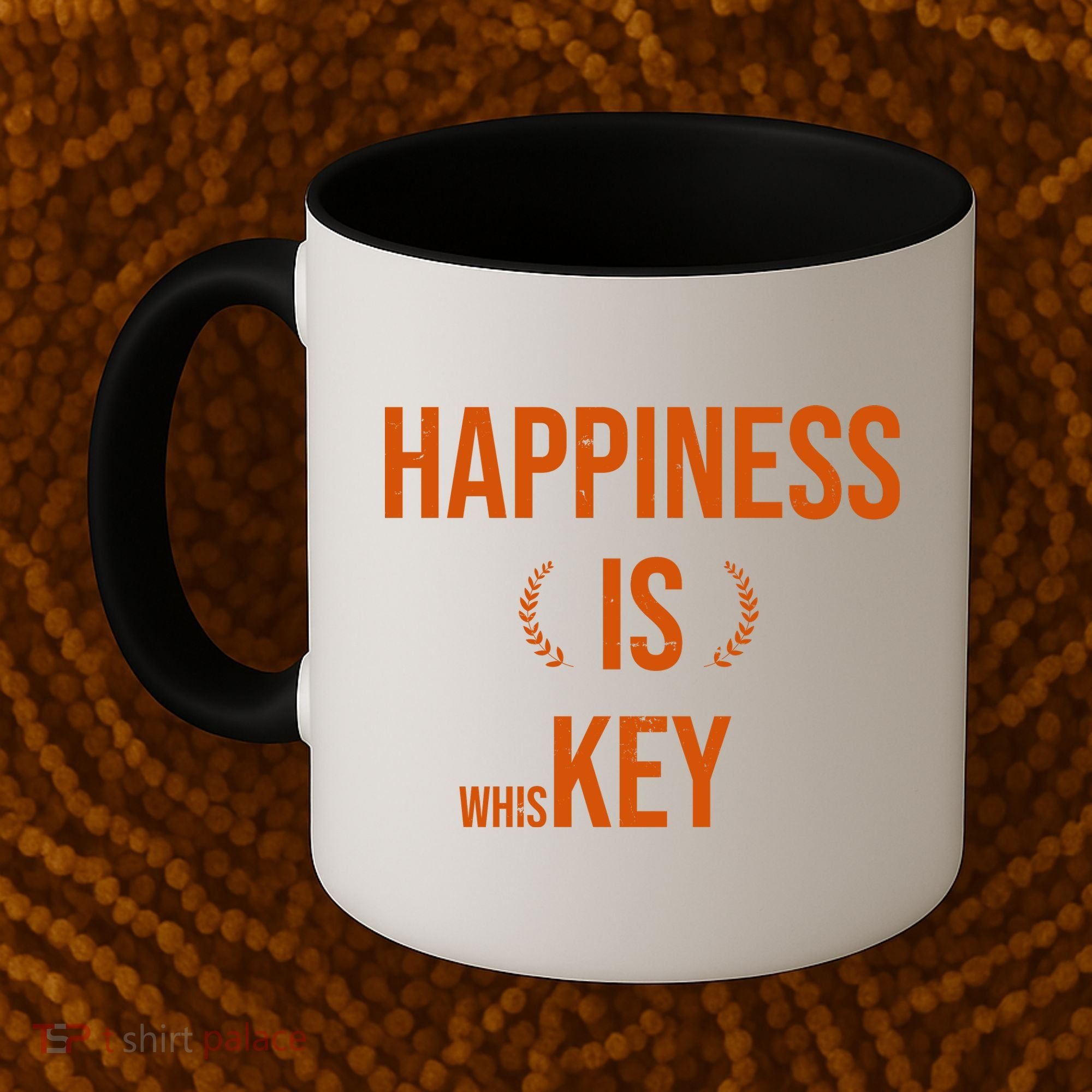 Happiness Is Key (Whiskey) Coffee Mug