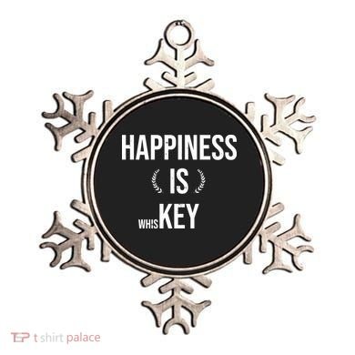 Happiness Is Key (Whiskey) Ornament