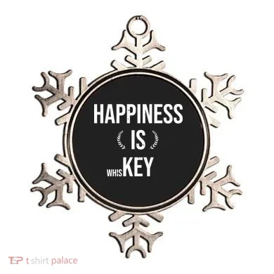 Happiness Is Key (Whiskey) Ornament