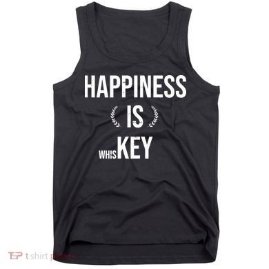 Happiness Is Key (Whiskey) Tank Top