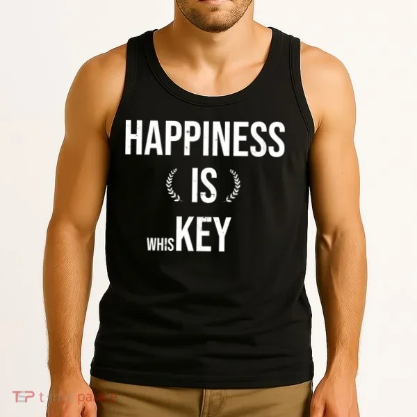 Happiness Is Key (Whiskey) Tank Top