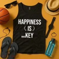 Happiness Is Key (Whiskey) Tank Top thumb 4