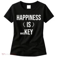 Happiness Is Key (Whiskey) Women's T-Shirt thumb 0