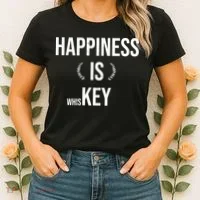 Happiness Is Key (Whiskey) Women's T-Shirt thumb 2