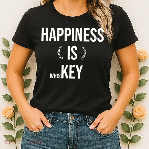 Happiness Is Key (Whiskey) Women's T-Shirt