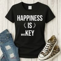 Happiness Is Key (Whiskey) Women's T-Shirt thumb 3