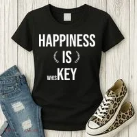 Happiness Is Key (Whiskey) Women's T-Shirt thumb 3