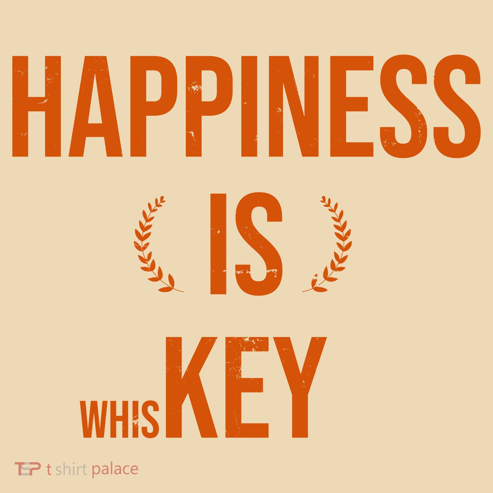 Happiness Is Key (Whiskey) Long Sleeve Shirt