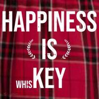 Happiness Is Key (Whiskey) Women's Flannel Plaid Pajama Pants thumb 2