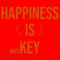 Happiness Is Key (Whiskey) Santa Hat thumb 1