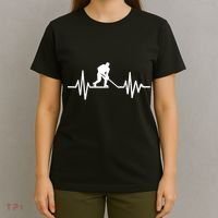 Hockey Is Like Football But Just For Men T-Shirt thumb 4