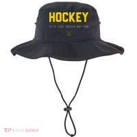 Hockey ItS Like Soccer But Fun Bucket Hat thumb 0